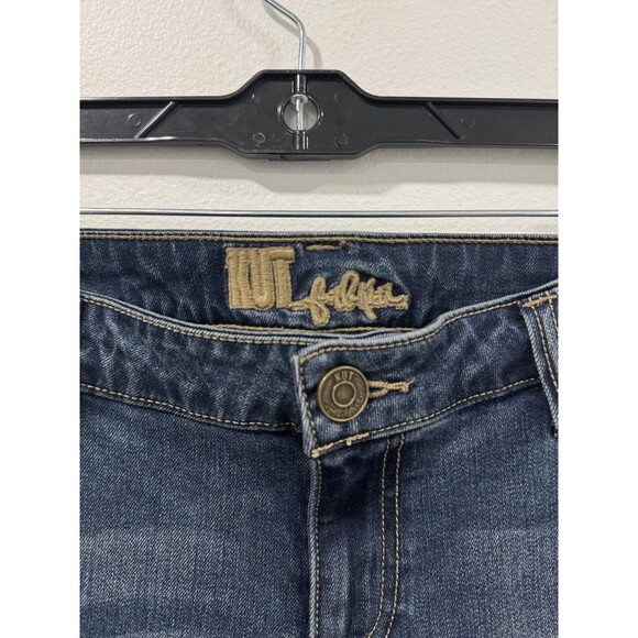 Kut From The Kloth Jeans Womens Size 14 Medium Wash Distressed - Picture 2 of 7